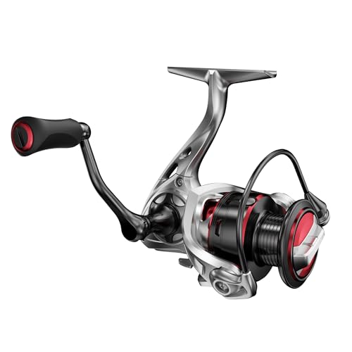 Divmystery Freshwater Spinning Reel 2000-4000 | Carbon Body & Hybrid Drag System, 6.2:1 High-Speed Ratio, Hybrid Drag for Bass/Panfish