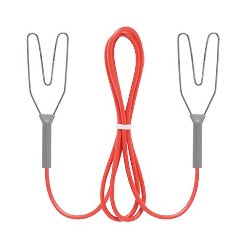 Electric Fence Line Connector / Link with 2x Heart-Clamps