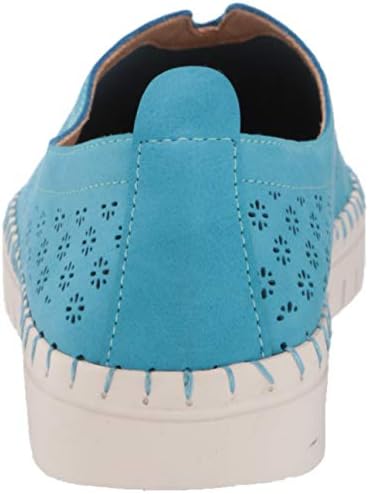 Easy Street Women's Flat Sneaker, Blue, 6 Wide | Image 2