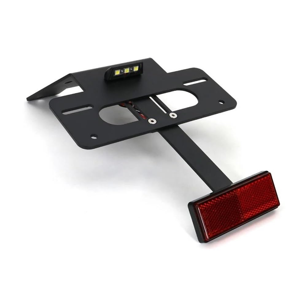 Support de plaque arrière moto en acier anti-vibrations Honda Monkey 125