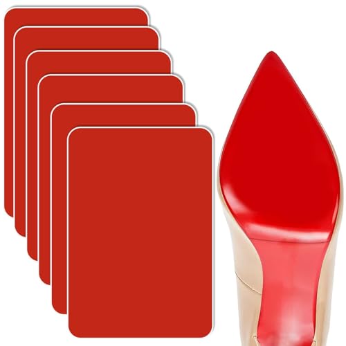 FWUNYVN 6Pcs Red Bottom Shoe Protector,Sole Protector for Christian Louboutin