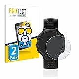 BROTECT Entspiegelungs-Schutzfolie für Garmin Forerunner 735XT (2 Stück) Matte Bildschirmschutz-Folie, Anti-Reflex, Anti-Fingerprint
