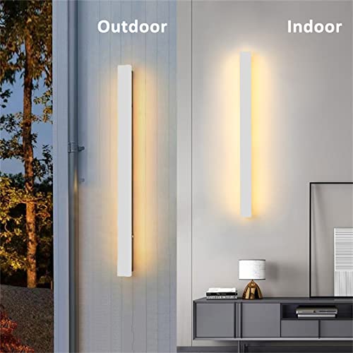 Applique murale extérieure LED dimmable IP65 de 30cm avec télécommande
