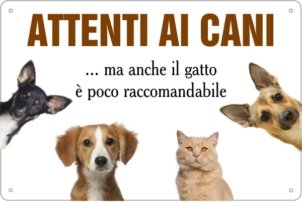 CARTELLO TARGA ATTENTI Gatto tricolore calico tartaruga legno 100% cm. 13 x 28 EUR 9,90