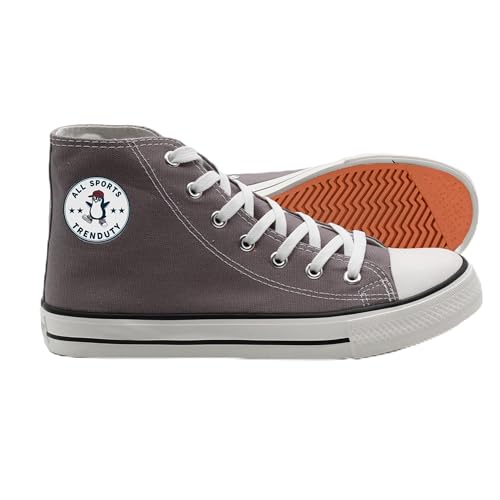 Image of Long High Top Canvas Men Sneakers