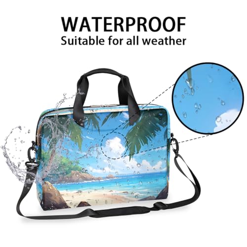 Bolsa para portátil con diseño tropical para laptops de 13 a 16 pulgadas miniatura 2