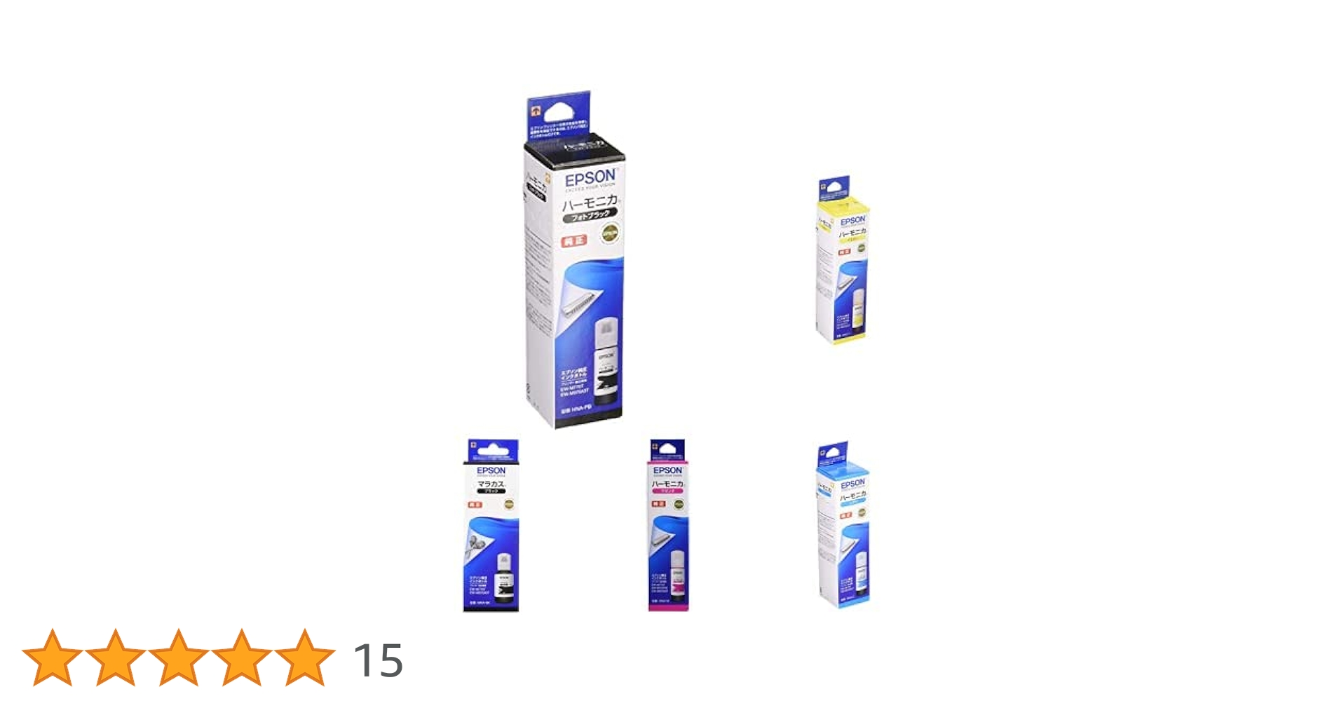 Amazon.co.jp: エプソン 純正 インクボトル ハーモニカ4色