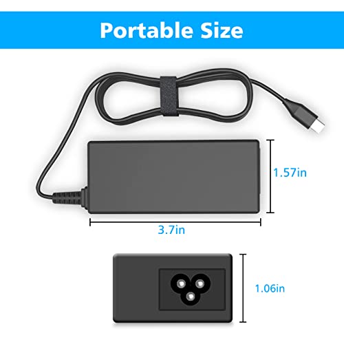 Universal-Chromebook-Charger-USB-Type-C-45W-Widely-AC-Adapter-for-HP-Acer-Dell-Asus-Samsung-Power-Supply-with-Cord