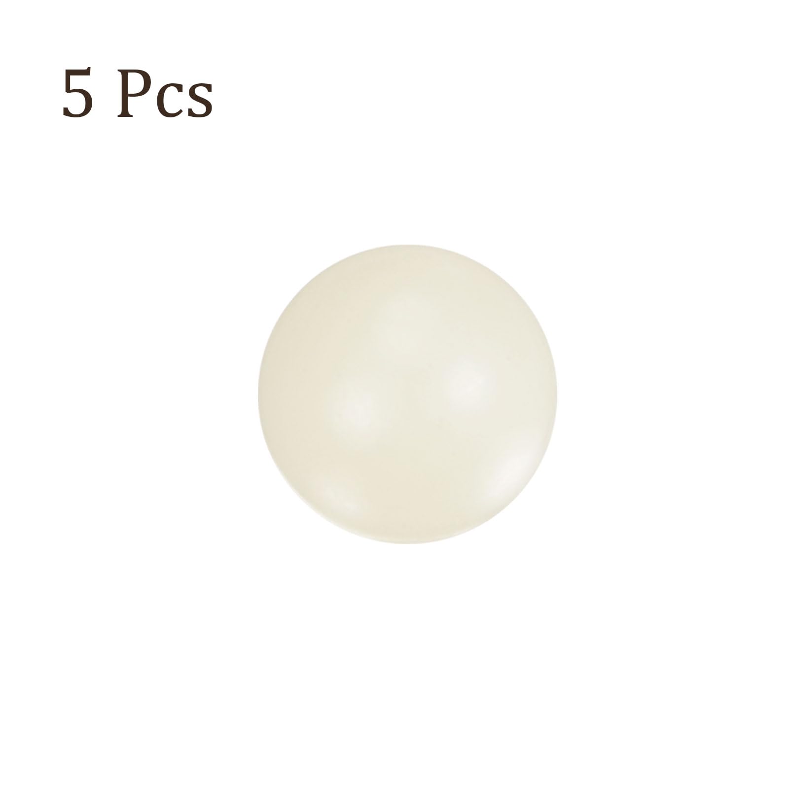 Precisione Sfere PA Nylon 3/4 Pollici per Cuscinetti Valvole Solido 5pz