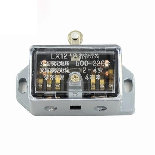Interruptor de límite LX12 para evitar colisiones en portones y elevadores industriales