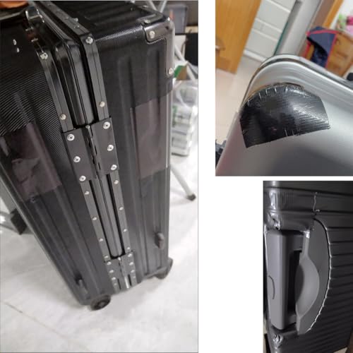 DraCra Luggage Hard Shell Repair Tape Hardside Carry On Luggage Adhesive Waterproof Seal Repair Patch for Hardside Expandable Spinner Suitcase with Spinner Wheels Travel Hardshell Suitcase Set