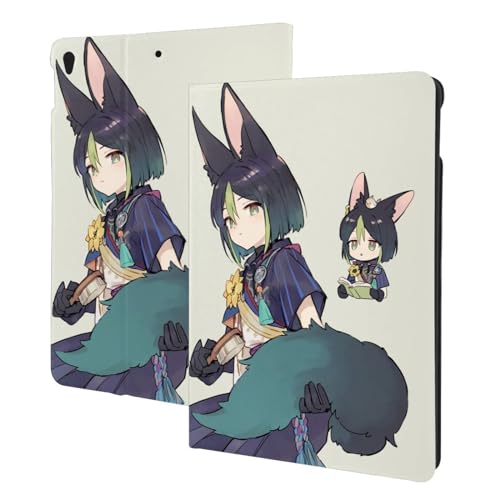 Compatible with _ Genshin Impact Ipad 10.2C` ^ubgP[X Ipad 9 8 7 p ^ubg P[X 9 8 7 (2021/2020/2019)Ή PUU[ ܃X^h 