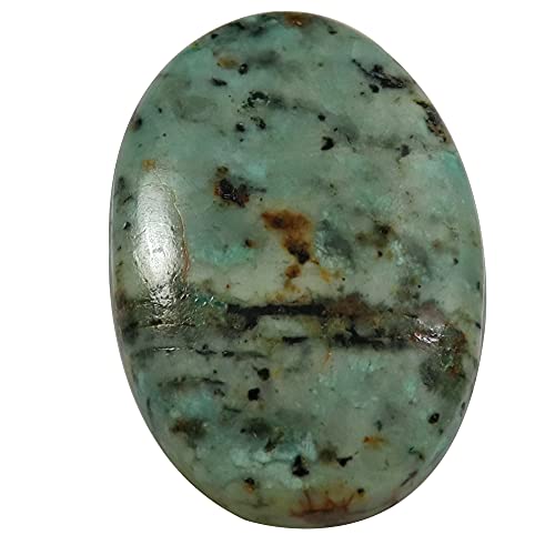 Turquoise naturelle du Brésil en cabochon ovale pour sublimer vos bijoux bohèmes