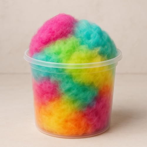 COOL WATT EY! Zuckerwatte 70g im Eimer | Süßigkeit für Kindergeburtstag, Party und Mitgebsel – Bild 4