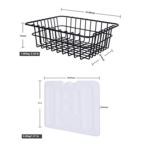 Gint Ultra-Light 52 Quart Hard Cooler Insulated Portable Ice Chest Box With Basket & Divider, Great For The Beach, Boat, Fishing, Barbecue Or Camping #TOP4