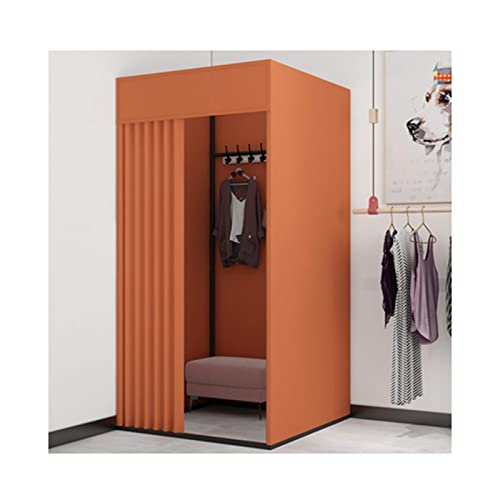 Mova Vestiário Quadrado 360° Engrossar Pano de Sombreamento para Loja de Roupas Vestiário Simples Fá