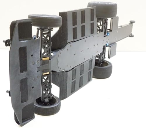 3DEXL AJCMods High Downforce Aero Kit for Team Associated DR10M NPRC Drag Car Louvered Combo