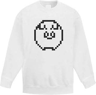 Azeeda 'Pixel Pig' Kid's Sweatshirt/Jumper (12-13 Years) (KW00040049)