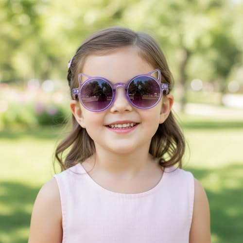 Image of SYGA Kids Goggles, Modern Stylish Eyewears for Boy's and Girls, Triangle Corner Style, Suitable for Age 3-8 Years