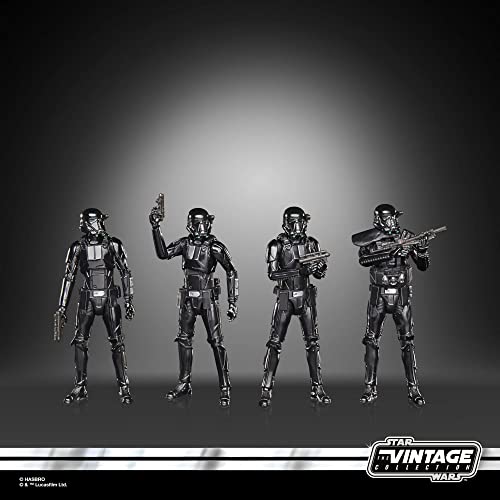 Star Wars, The Vintage Collection Imperial Death Trooper Action 4 Figure Set F5553 by Hasbro Black by STAR WARS - Image 8