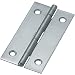 TRUSCO ST-550-25 Stainless Steel Thin Hinges, Total Length 1.0 inches (25.5 mm), Pack of 10