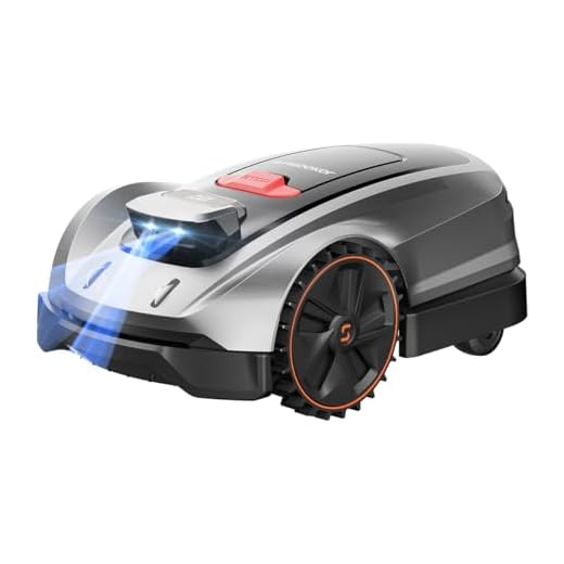 Sunseeker X3 Plus Robot Lawn Mower no Wire,0.3 Acre/13,000 Sq. Ft,Smart APP Control, AI & RTK Navigation, 6 Muti-Zone, Path Planning, for Small/Medium Yards