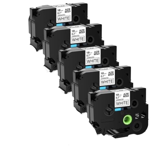 �z���C�g���x���e�[�v��18mm�u���b�N����1pk-10pk TZ 241 TZE 241���x�����O�}�V���J�[�g���b�W�ƌ݊���(5Pcs-18mm-AZE-241)