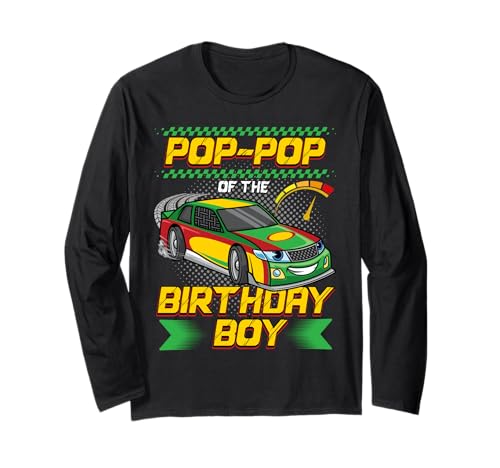 Pop-Pop of the Birthday Boy Race Car Party Family Matching ����T�V���c
