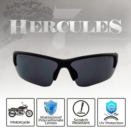 Global Vision Eyewear Hercules 7 Safety Glasses Black Frame2