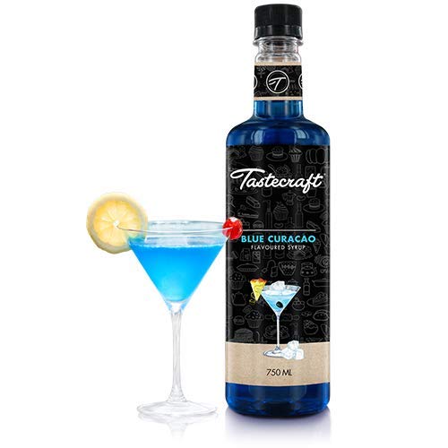 Tastecraft Premium Flavoured Mocktail Syrup-750ml (Blue Curacao)