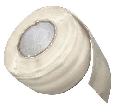 Super Glue White E-Z Fuse Tape, Silicone Self-Fusing Tape, Insulates up to 8,000 Volts, Permanent & Flexible, Works Wet or Dry, High-Temperature Range (-60°F to +500°F), Ideal for Repairs & Sealing