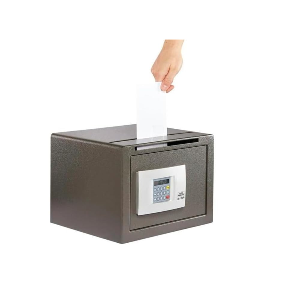 BURG-WÄCHTER Coffre-Fort à Meubles avec Serrure Electronique à Combinaison, Niveau de Sécurité B, PointSafe P2E EWS, Noir