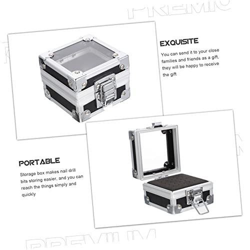 Caja organizadora para cabezas de lijado de uñas Baluue miniatura 6