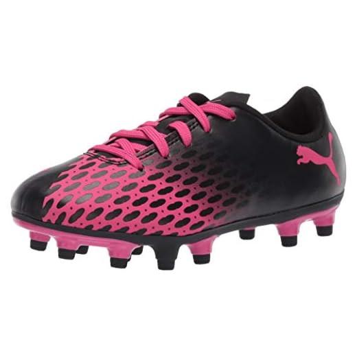 PUMA Kids Spirit III Firm Ground Soccer Shoe, Fuchsia Purple Black, 12 M US Little Kid