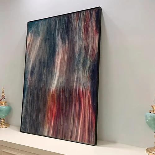 Impression sur toile abstraite violette haut de gamme 40x60 cm
