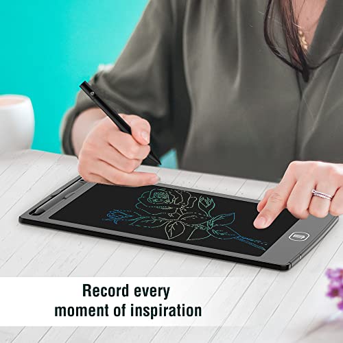 [Paquete de 2] Tableta digitalizadora LCD reutilizable de 8,5 pulgadas, tablero de notas TIQUS con stylus — Negro miniatura 6