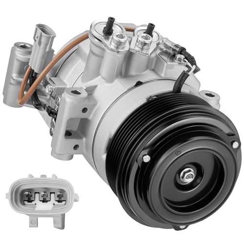BDFHYK 168677 Air Conditioning A/C Compressor with Clutch Compatible with Toyota Tacoma L4 2.7L 2016 2017 2018 2019 2020 2021 2022 2023, Tacoma V6 3.5L 2016-2023