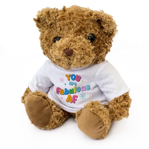 Ours en peluche You are Fabulous AF, cadeau original pour anniversaire amie