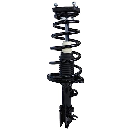 Image of Detroit Axle - Rear Struts for Hyundai 2005-2009 Tucson 2005-2010 Kia Sportage, 2 Ready Struts w /Coil Spring Assembly 2006 2007 2008 Replacement Suspension Quick Install Ready Strut Shocks