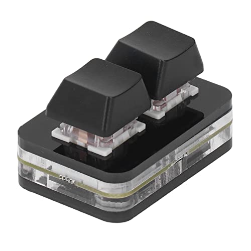 Teclado Mecánico Mini 2 teclas Red Switch USB miniatura 5