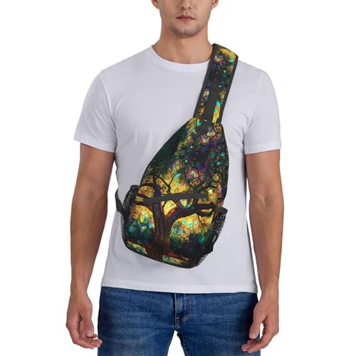 Mochila cruzada ligera impermeable para senderismo miniatura 7