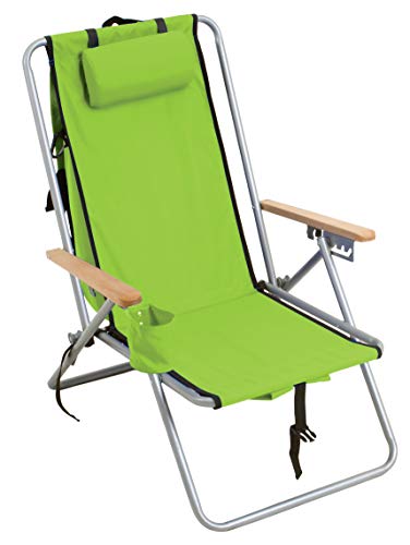 Rio Gear Original Steel Backpack Chair - Lime Green