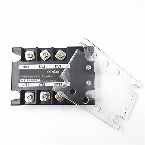 SSR triphasé 25A à commutation rapide et isolation thermique optimale