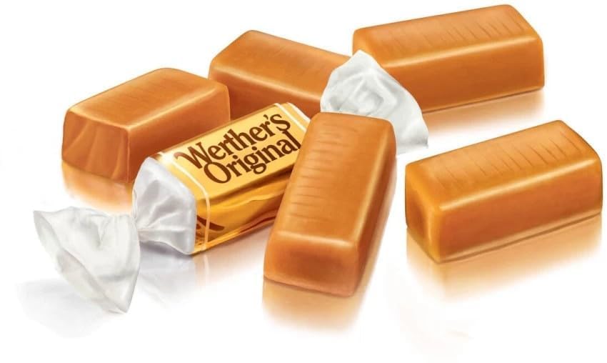 Werthers Original Caramel Sugar Free Creamy Toffees, 65g - Image 2 thumbnail