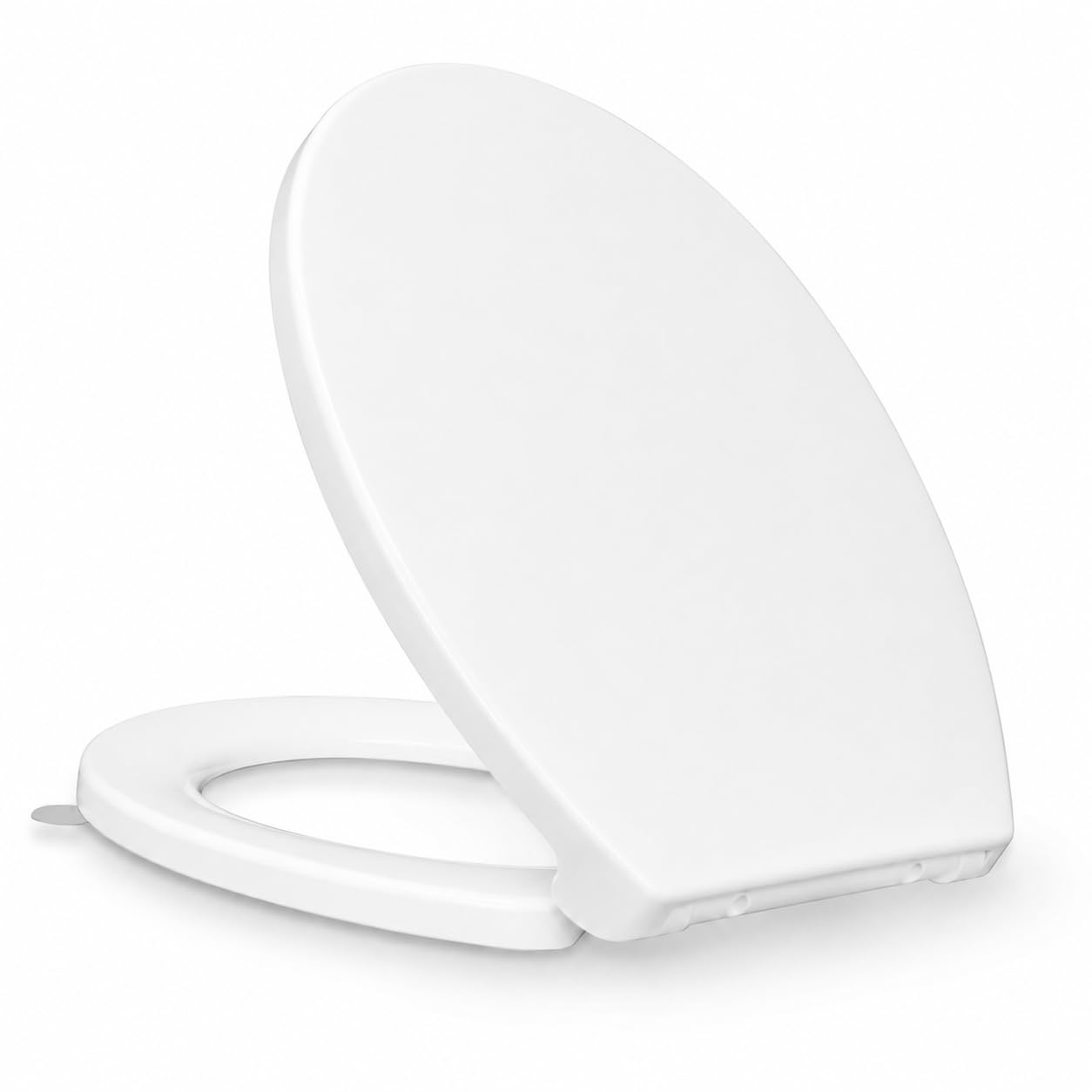 Photo 1 of KHE Elongated Toilet Seat - 18.5 Inch, White