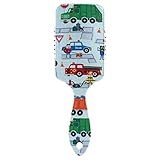 Cartoon Plastic Detangler Wet Dry Hair Brush for Women, Men & Kids