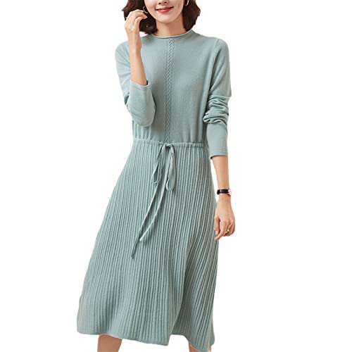 Robe pull en laine de qualité Kelsiop le confort douillet pour femme