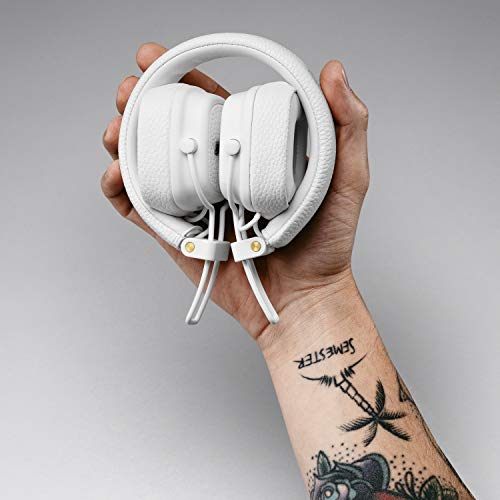 Marshall Major III Casque Audio Filaire – Blanc - Les Beatles, Paul McCartney, John Lennon, RIngo Starr, George Harrison Marshall Major III Casque Audio Filaire - Blanc – Image 5