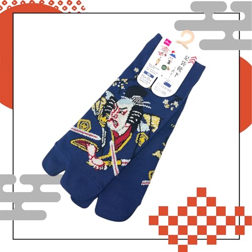 Japan Style Tabi Socks for Split Toe, Comfortable Tabi Toe Socks for Unisex Mt. Fuji, Lucky Cat, Sushi, Sumo, Ukiyoe, Hokusai3