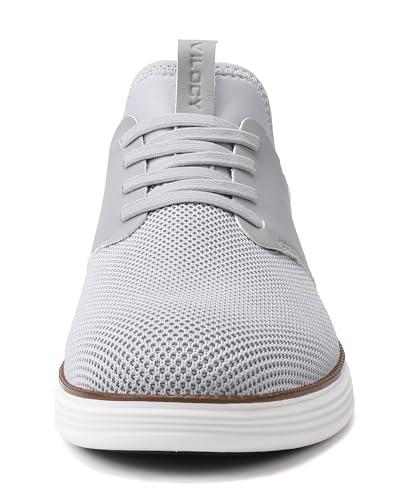 Image of VILOCY Mens Slip On Casual Dress Shoes Hands Free Fashion Sneakers Mesh Tennis Walking Work Shoes Comfortable Breathable Lightweight Non Slip